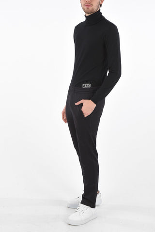 VLTN pantalone jogger con coulisse in vita 