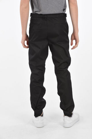 RE-NYLON Pants with Ankle Logo Velcro Closure
