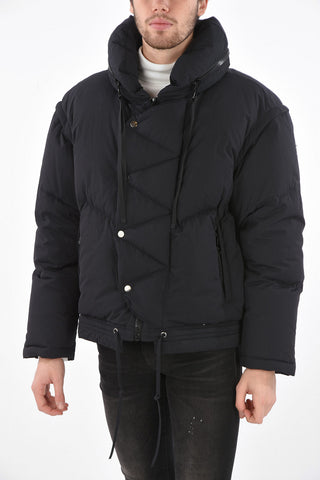 snap button down JAIR jacket with removable sleeve