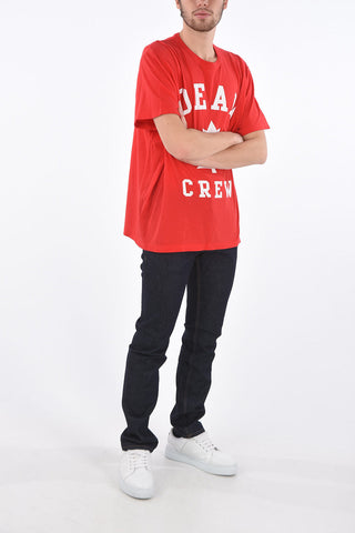 DEAN CREW Printed Crew Neck T-Shirt