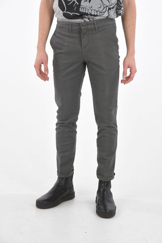 pantalone chinos in cotone stretch 