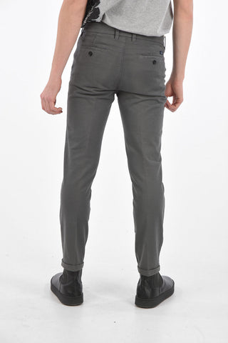 pantalone chinos in cotone stretch 