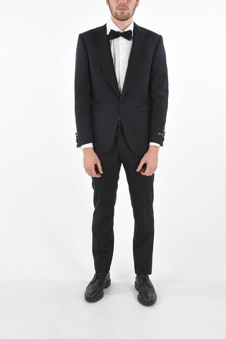 Peaked Lapel SMOK LEADER One Button Suit