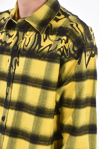 check flannel PSY WINGS shirt