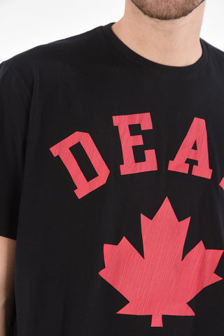 DEAN CREW Printed Crew Neck T-Shirt