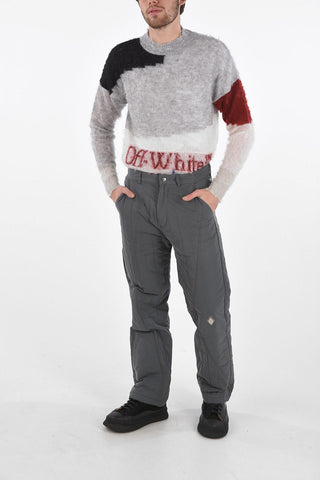 pantalone da sci imbottito con passanti