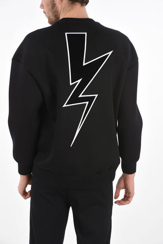Sweatshirt THUNDERBOLT with Embroidery and Application