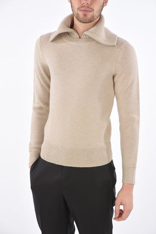 Turtleneck Pullover with Zip