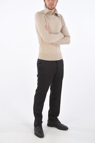 Turtleneck Pullover with Zip