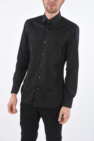 Standard Collar Cotton Shirt