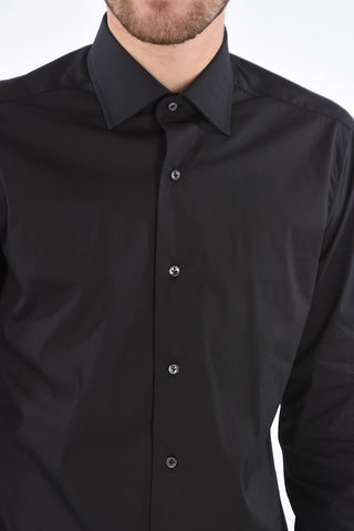 Standard Collar Cotton Shirt