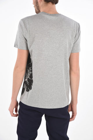 skull printed crew-neck t-shirt