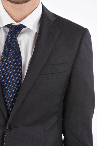 2 Buttons Suit with Notch Lapel