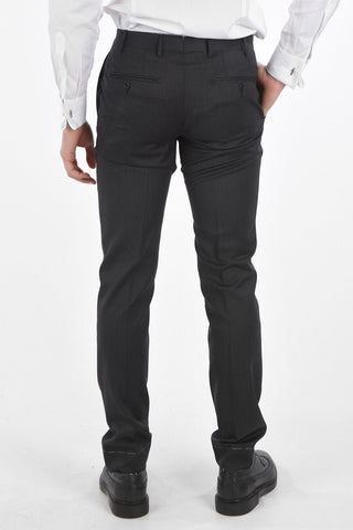 2 Buttons Suit with Notch Lapel