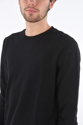 Felpa Girocollo con Zip sulla Schiena