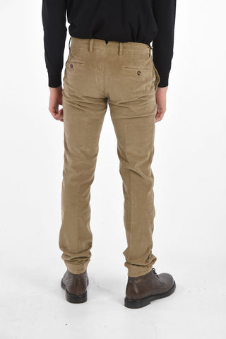 corduroy super slim fit chinos pants