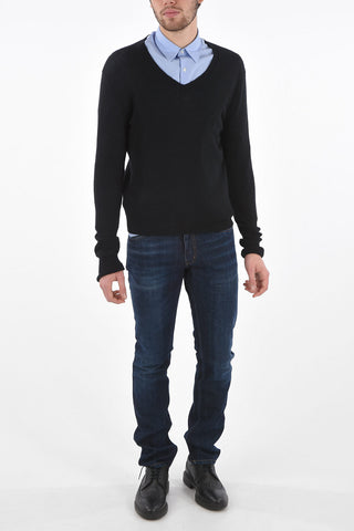 V Neck Cashmere Sweater