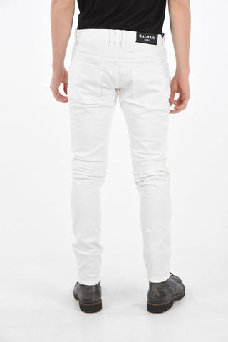 Multipocket SLIM FIT BIKER Denims with Belt Loops