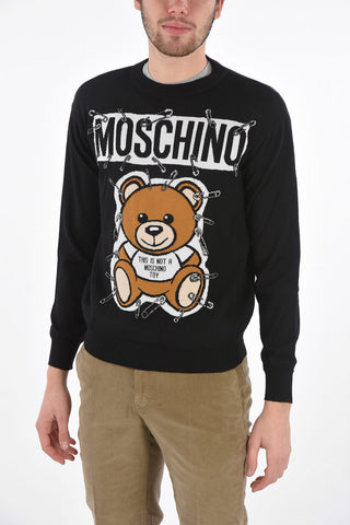COUTURE! Embroidered Crew-neck sweater