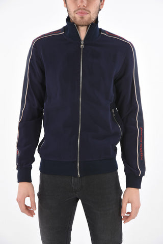 felpa mock con zip