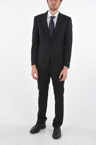 2 Buttons Suit with Notch Lapel
