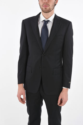 2 Buttons Suit with Notch Lapel