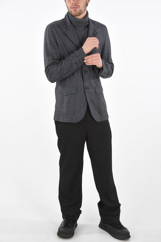 SHIRT district check center vent 3-button blazer