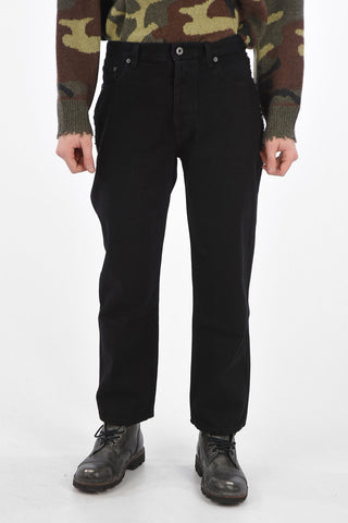 ROCKSTUD UNTITLED 06 21cm cropped jeans with side studs