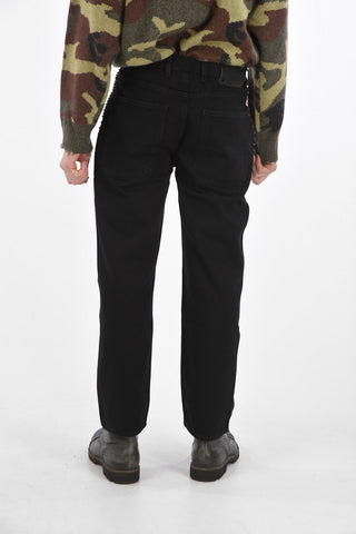 ROCKSTUD UNTITLED 06 21cm cropped jeans with side studs
