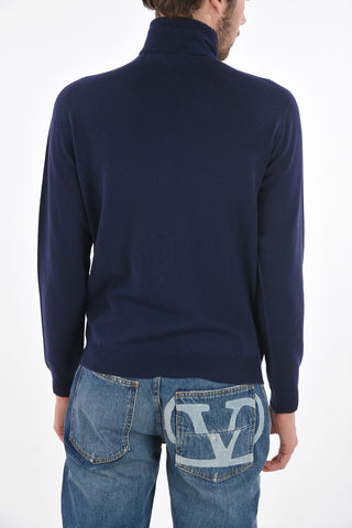 virgin wool turtleneck sweater