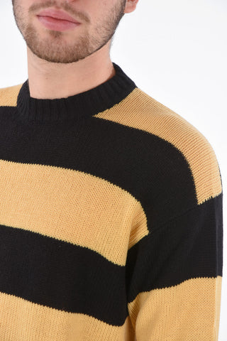 Pullover Girocollo a Righe Orizzontali