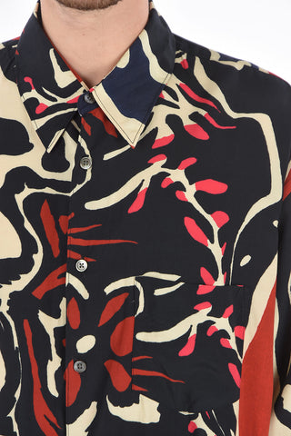 Multicolor COCO SHIRT Abstract Patterned Shirt
