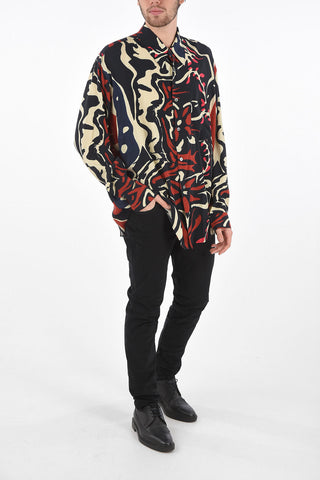 Multicolor COCO SHIRT Abstract Patterned Shirt
