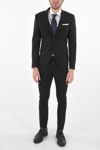 2 Button Suit FITTED SLIM with Peak Lapel