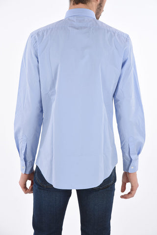 Cotton Shirt with Standard Collar