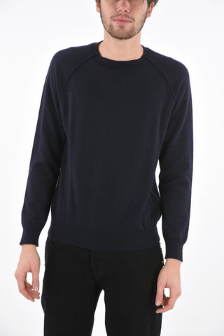 maglia girocollo in lana vergine