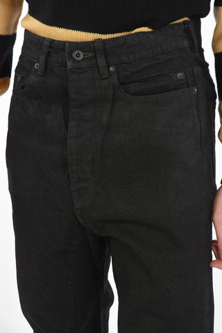 6 Pocket COLLAPSE CUT DRKSHDW Denims with Belt Loops
