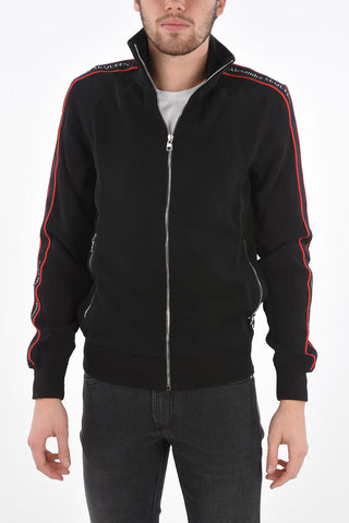 felpa mock con zip