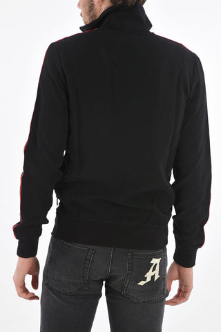 felpa mock con zip