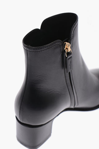 Tronchetto CASSARO in pelle 5.5 cm
