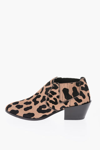 5.5cm pony Chelsea boots
