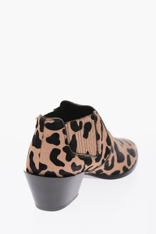 5.5cm pony Chelsea boots