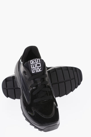 Leather SERGIO EXTREME Sneakers with track sole