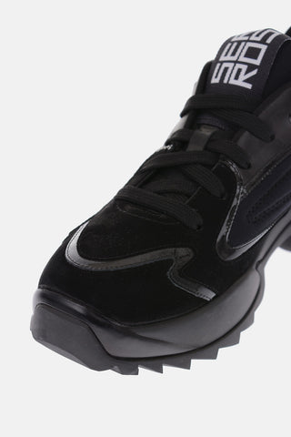Leather SERGIO EXTREME Sneakers with track sole
