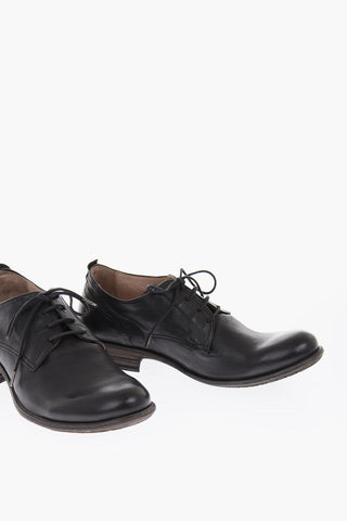 leather Derby shoes