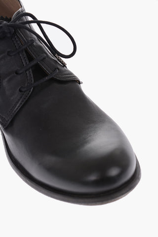 leather Derby shoes