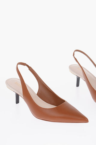 MICHAEL 7cm leather Slingback pumps