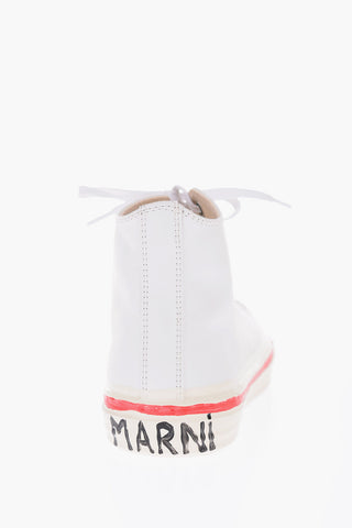 Ecoleather High-top Sneakers