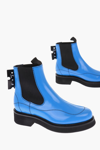 leather Chelsea boots