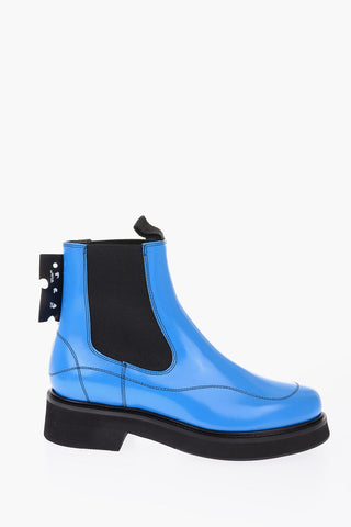 leather Chelsea boots